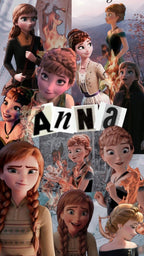 Frazada Frozen Collage Anna Liso