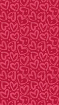Frazada Corazones Rosas San Valentin Liso