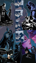 Frazada Batman Y Catwoman Collage Liso
