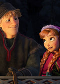 Frazada Anna Y Kristoff Felices Liso