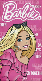Frazada Barbie Lentes Oscuros Liso