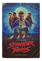 Frazada Stranger Things Luna   Modelo 7 Liso