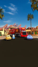 Frazada Cars Y Amigos Liso