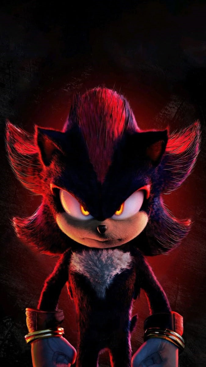 Frazada Sonic Knuckles Enojado Liso