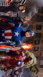 Frazada Avengers Liga De La Justicia Liso