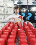 Frazada Mr Beast Con Vasos Liso
