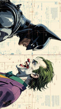 Frazada Batman Y Joker Liso
