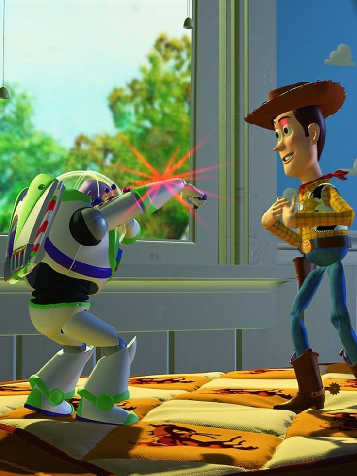Frazada Toy Story Woody Y Bozz Liso
