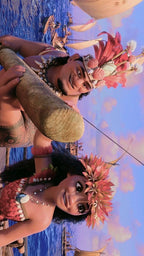Frazada Moana Y Padre Única Liso