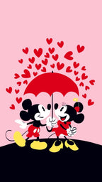 Frazada Mickey Y Minnie Liso