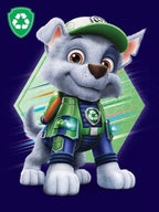 Frazada Paw Patrol Rocky Azul Liso
