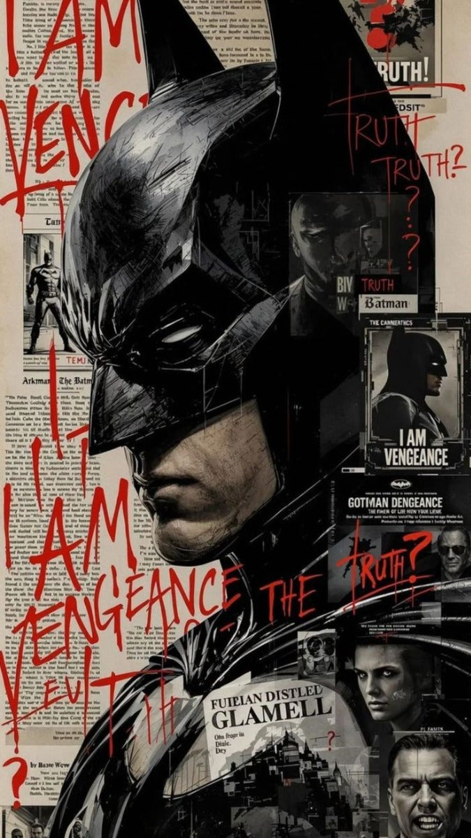 Frazada Batman Y Negro Liso