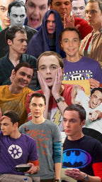 Frazada Tbbt Sheldon Caras Graciosas Liso