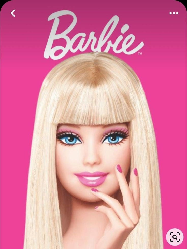 Frazada Barbie Con Fleco Liso