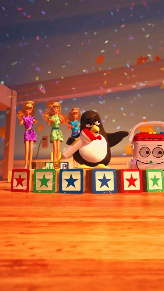Frazada Toy Story Wheezy Y Barbies Liso