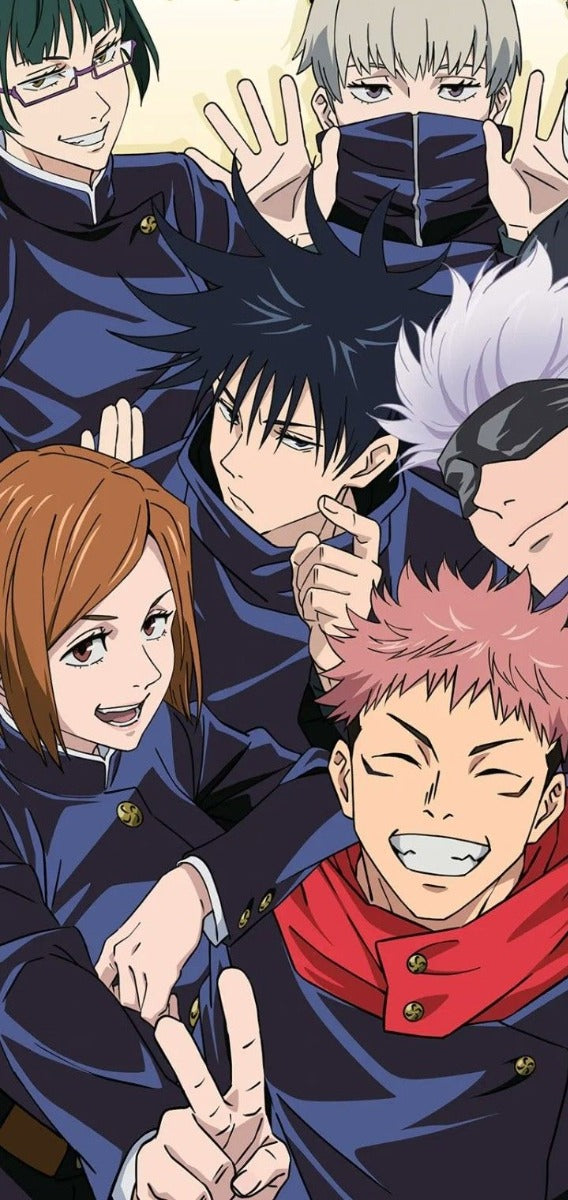 Frazada Jujutsu Kaisen Collage Liso