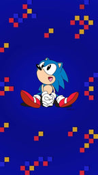Frazada Sonic Juego Liso
