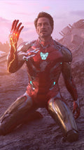 Frazada Avengers Toni Stark Iconic Liso